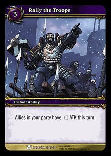 World of Warcraft: Heroes of Azeroth (Base Set) card 166 Rally the Troops