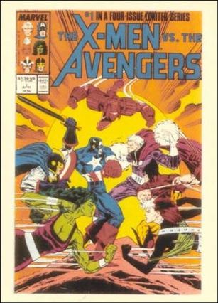 Marvel 1st Covers Series II (Base Set) card 44 The X-Men Vs. The Avengers