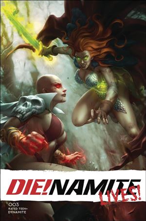 Die!namite Lives! issue 3-G Kendrick Lim Cover