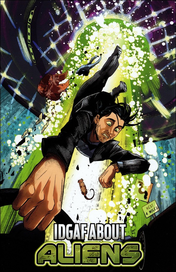 IDGAF About Aliens issue 1 Patrick Mulholland Cover