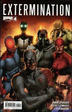 Extermination (2012) issue 4-B Trevor Hairsine Cover