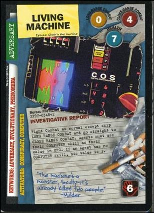 X-Files: The Truth Is Out There (Base Set) card XF97-0348v2 Living Machine