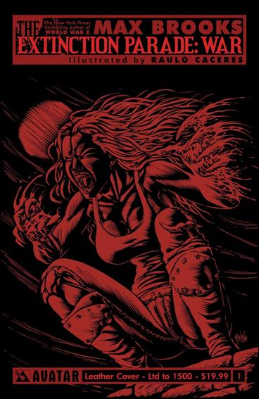 Extinction Parade: War issue 1-H Leather Cover 1/1500