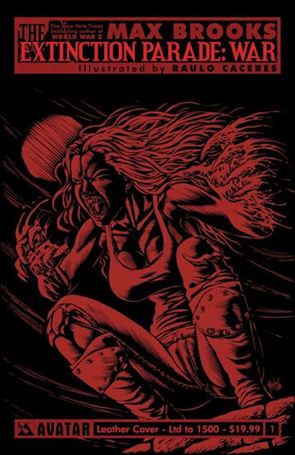 Extinction Parade: War issue 1-H Leather Cover 1/1500