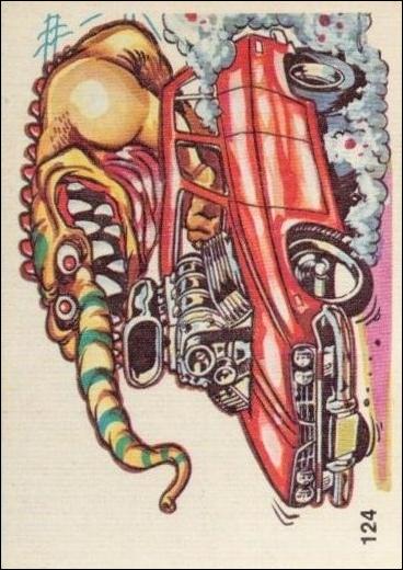 Oddest Odd Rods (Base Set) card 124 (Fan Art on Back)