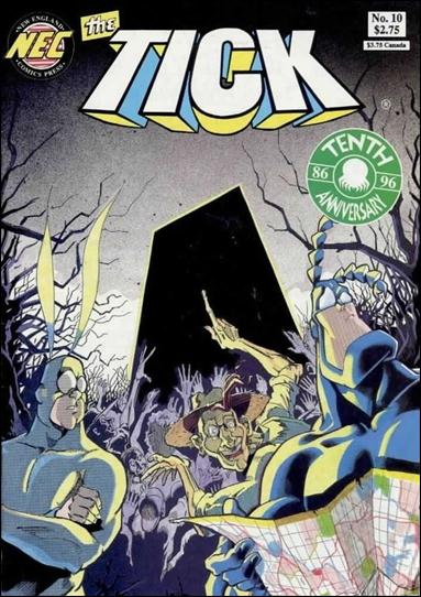 Tick (1988) issue 10-C 10th Anniversary Cover (3rd Printing)