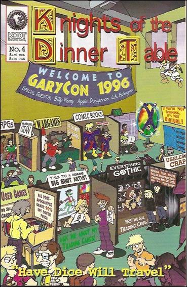 Knights of the Dinner Table (1997) issue 4 KODT Enteractive Facktory Edition