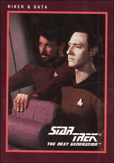 Star Trek 25th Anniversary: Series 2 (Base Set) card 280 Riker & Data