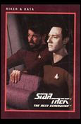 Star Trek 25th Anniversary: Series 2 (Base Set) card 280 Riker & Data