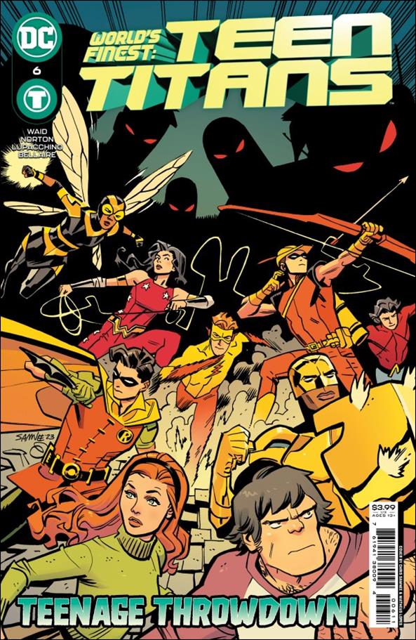 World's Finest: Teen Titans issue 6 Chris Samnee Cover