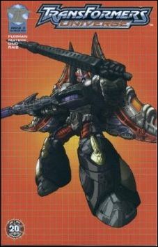 Transformers Universe (2003) issue 3-D Platinum Pass Edition.  