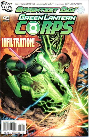 Green Lantern Corps (2006) issue 49-B Patrick Gleason 1:25 Cover