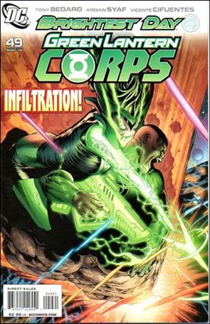 Green Lantern Corps (2006) issue 49-B Patrick Gleason 1:25 Cover