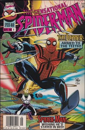 Sensational Spider-Man (1996) issue 8-B Newsstand Edition / Price Variant