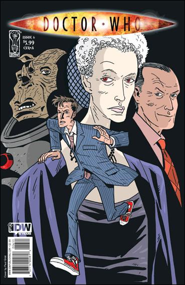 Doctor Who (2009) issue 6 Paul Grist Cover
