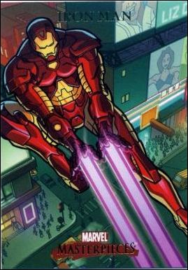 2007 Marvel Masterpieces (Base Set) card 43 Iron Man