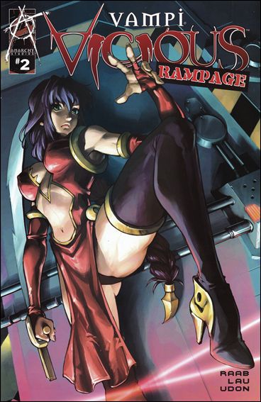Vampi Vicious Rampage issue 2 Kevin Lau Cover