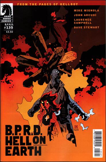 B.P.R.D. Hell on Earth (2012) issue 135-B Mike Mignola Cover