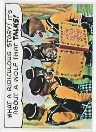 Laugh-In (Base Set) card 17 What a Ridiculous Story! It's About a Wolf that 