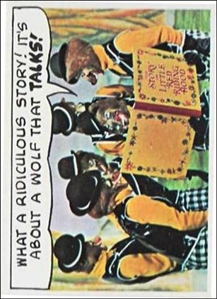 Laugh-In (Base Set) card 17 What a Ridiculous Story! It's About a Wolf that 