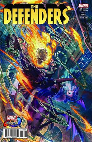 Defenders (2017) issue 4-B Jean Baptiste Marvel vs Capcom Cover