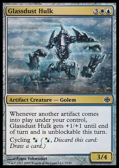 Magic The Gathering: Alara Reborn (Base Set) card 7 Glassdust Hulk