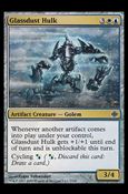Magic The Gathering: Alara Reborn (Base Set) card 7 Glassdust Hulk