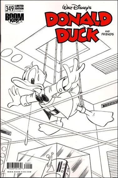 Donald Duck and Friends issue 349-C Limited Edition 1:10 Sketch Cover