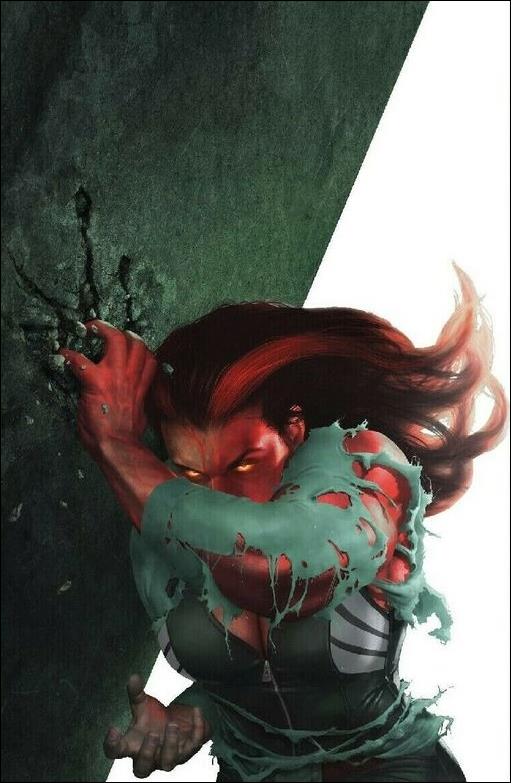 Immortal Hulk issue 17-E Rahzzah Virgin Cover 1/1000
