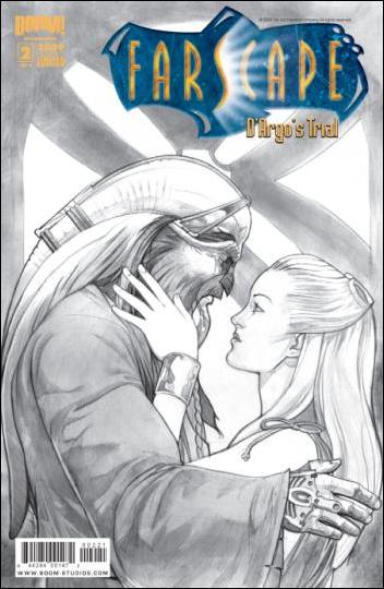 Farscape: D'Argo's Trial issue 2-C Caleb Cleveland Sketch Cover