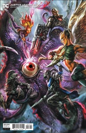 Justice League (2018) issue 53-B Ian McDonald Cover