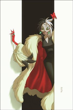Disney Villains: Cruella De Vil issue 4-H W. Scott Forbes Virgin 1:15 Cover