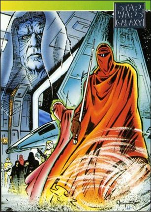 Star Wars Galaxy: Series 1 (Factory Base Set) card 112 Jerome Moore