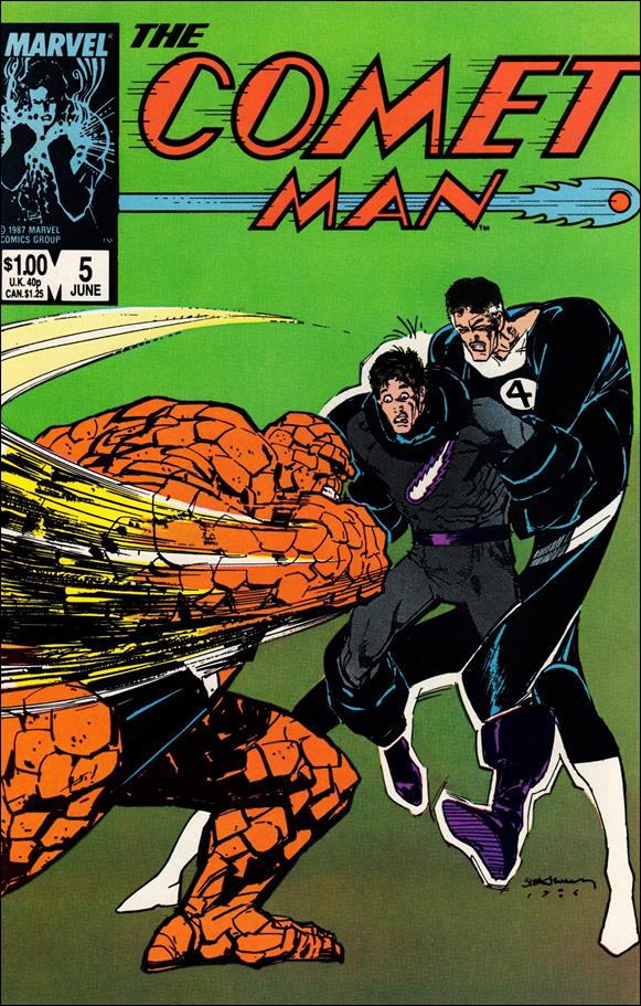 Comet Man 5 A, Jun 1987 Comic Book by Marvel