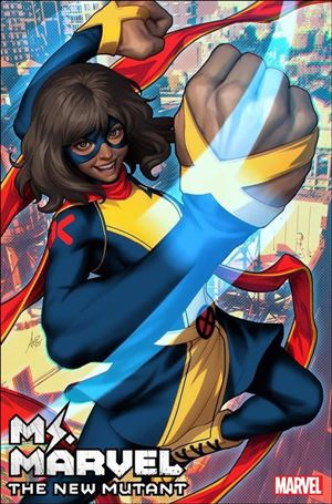 Ms. Marvel: The New Mutant issue 1-B Stanley Artgerm Lau Cover