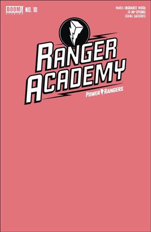 Ranger Academy issue 10-B Pink Blank Sketch Cover