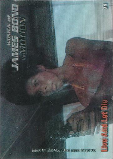 Women of James Bond in Motion (Base Set) card 24 Live and Let Die - Rosie Carver
