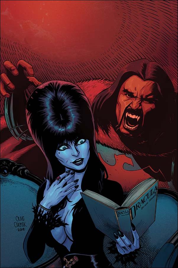 Elvira, Mistress of the Dark (2018) issue 3-E Craig Cermak 1:10 Virgin Cover