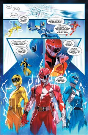 Mighty Morphin Power Rangers issue 40-C Dan Mora Unlocked Story Cover
