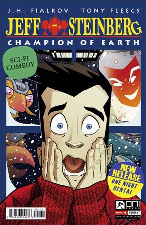 Jeff Steinberg: Champion of Earth issue 1-C Tony Fleecs Convention Cover