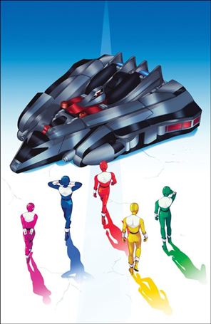Power Rangers Prime issue 7.00-D Li Cree Virgin 1:10 Cover