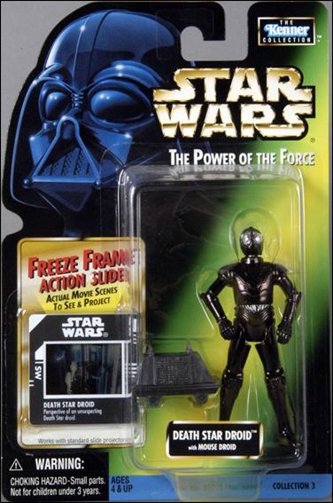 Star Wars: The Power of the Force 2 3 3/4" Basic Action Figures figure 79 Death Star Droid w/ Freeze Frame