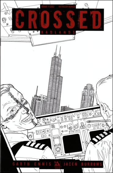 Crossed: Badlands issue 1-J C2E2 Retailer Bonus Cover 1/750