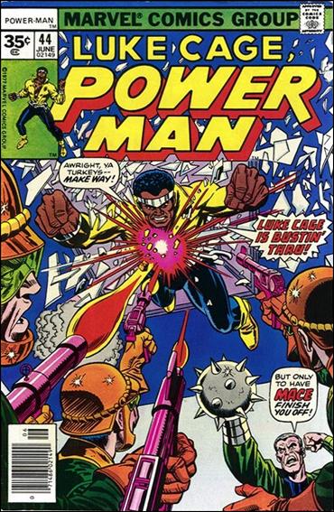 Power Man issue 44-B 35 Cent Price Cover