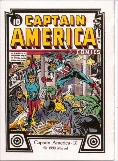Captain America (Base Set) card 10 Captain America 10