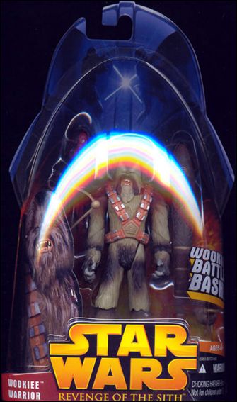 Star Wars: Revenge of the Sith 3 3/4" Basic Action Figures figure 43 Wookie Warrior (Wookie Battle Bash) - Light Fur