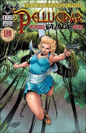 Pellucidar: Across Savage Seas issue 3 Standard Cover