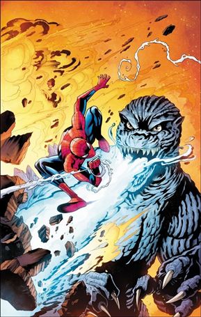 Godzilla vs. Spider-Man issue 1-J Chris Campana Virgin 1:100 Cover