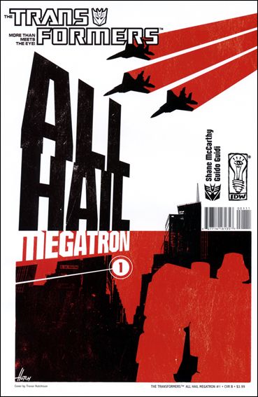 Transformers: All Hail Megatron issue 1-B Trevor Hutchison Cover