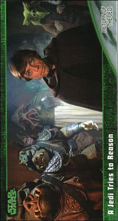 Star Wars Trilogy Widevision (Base Set) card 53 A Jedi Tries to Reason